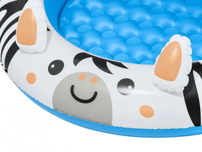 Piscine pour enfants avec auvent Bestway Zèbre