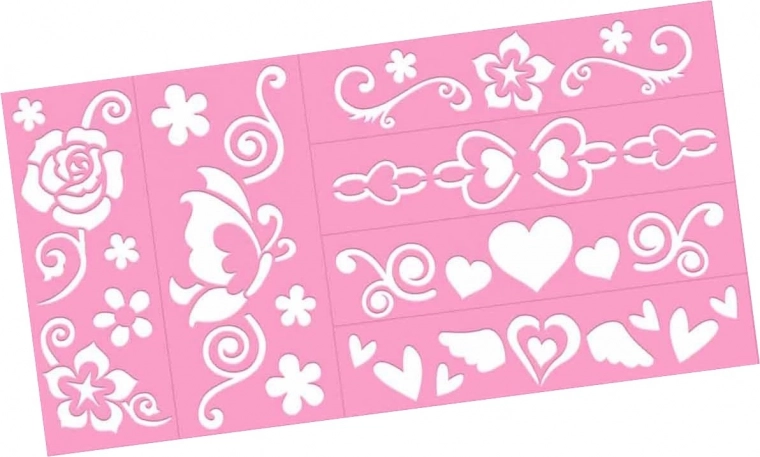 Création facile avec des pochoirs