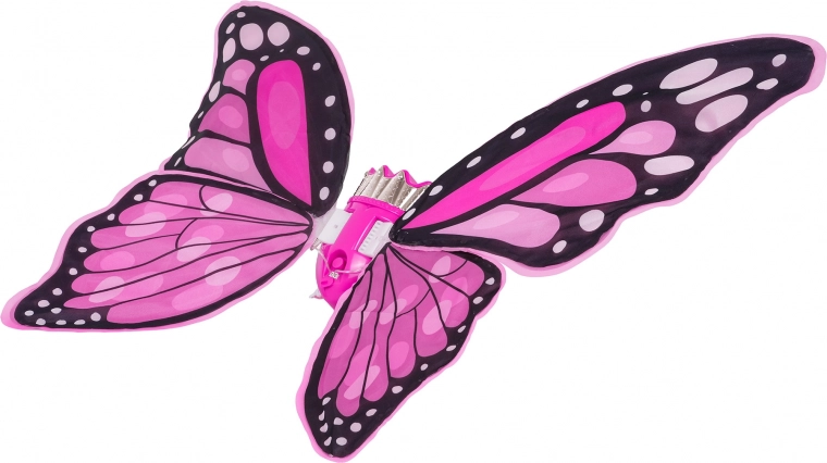 Ailes de papillon lumineuses avec son