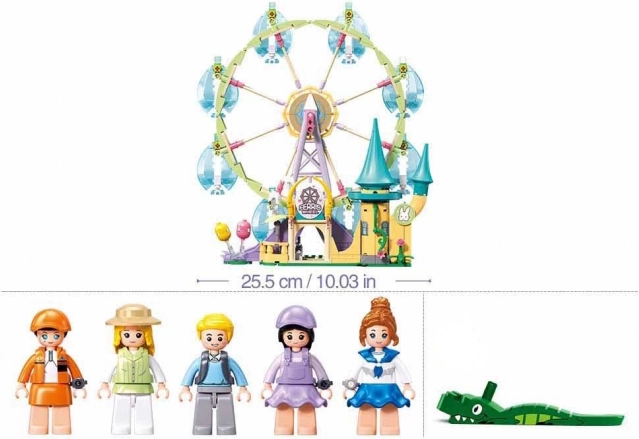 Sluban Metropolis grande roue construction