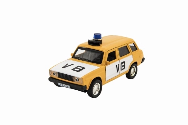 Voiture de police VB Lada à remontoir avec lumière et son