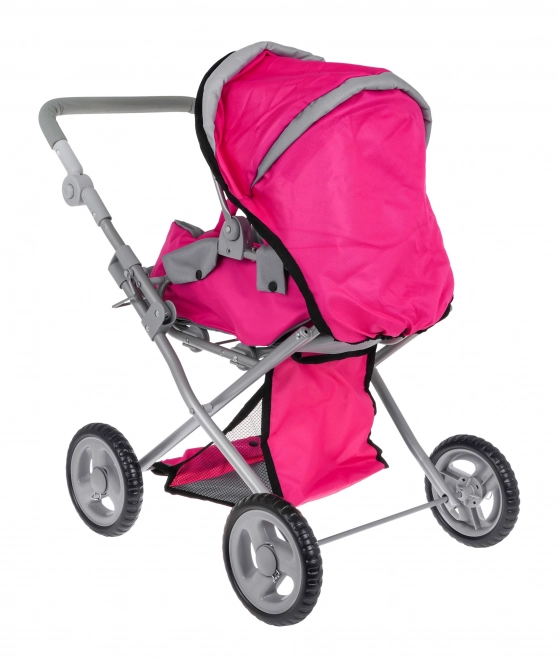 Poussette rose 2 en 1