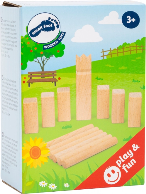 Petit Jeu Viking en Bois Kubb Mini