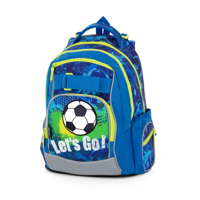Sac à dos scolaire OXY GO Motif football