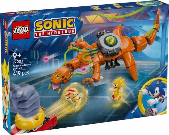 Jeu de construction Sonic Super Shadow et Biolizard