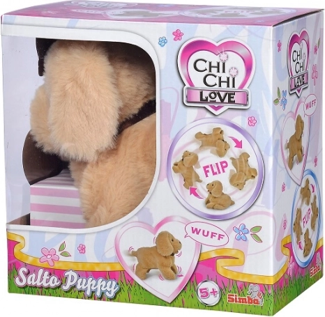 Mascotte interactive CCL Salto Puppy, 20 cm