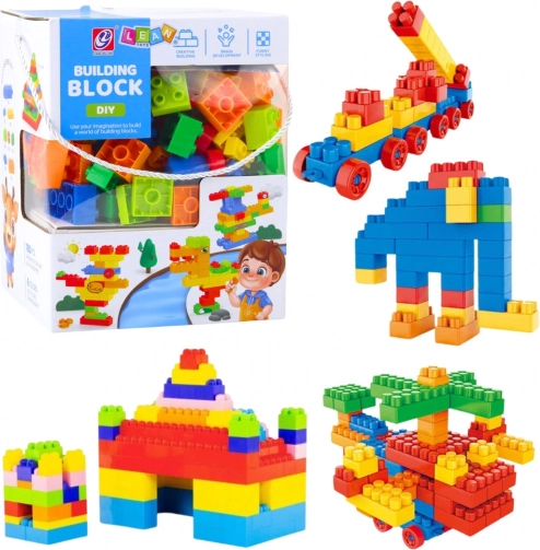 Jeu de construction spatial blocs colorés 180 pièces