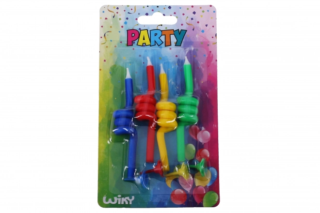 Bougies Spirale avec Supports