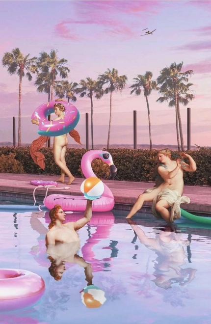 Ravensburger Puzzle Moment : fête à la piscine 200 pièces