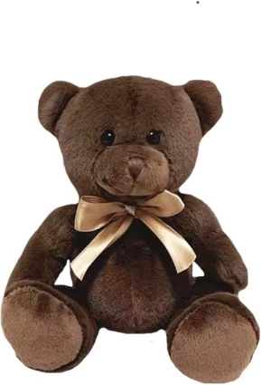 Ourson en peluche Czesio 14,5 cm marron