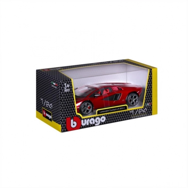 Bburago 1:24 Plus - Lamborghini Countach LPI 800-4 - Rouge