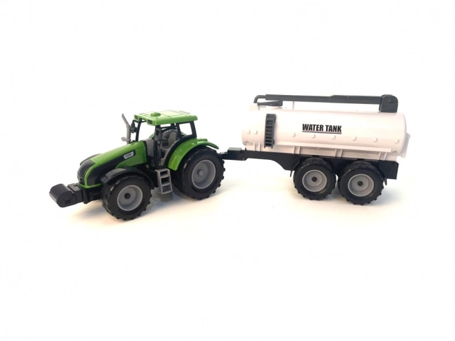 Tracteur à inertie avec remorque