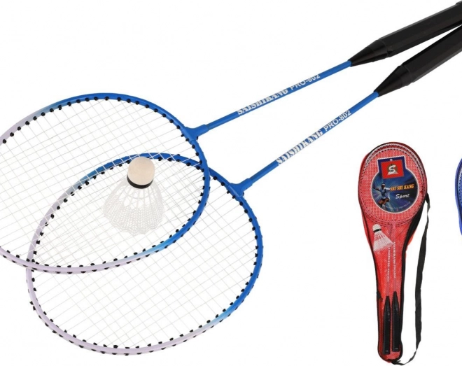 Set de badminton avec 2 raquettes et 1 volant