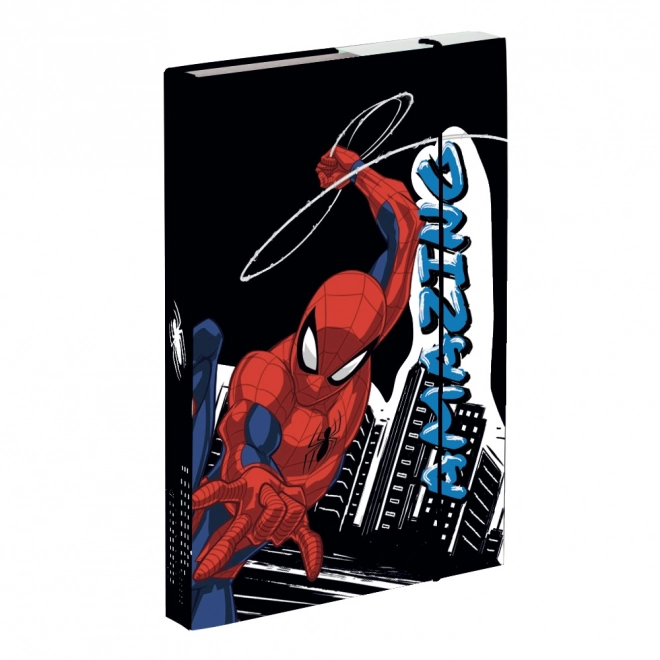 Boîte pour cahiers A4 avec motif Spiderman