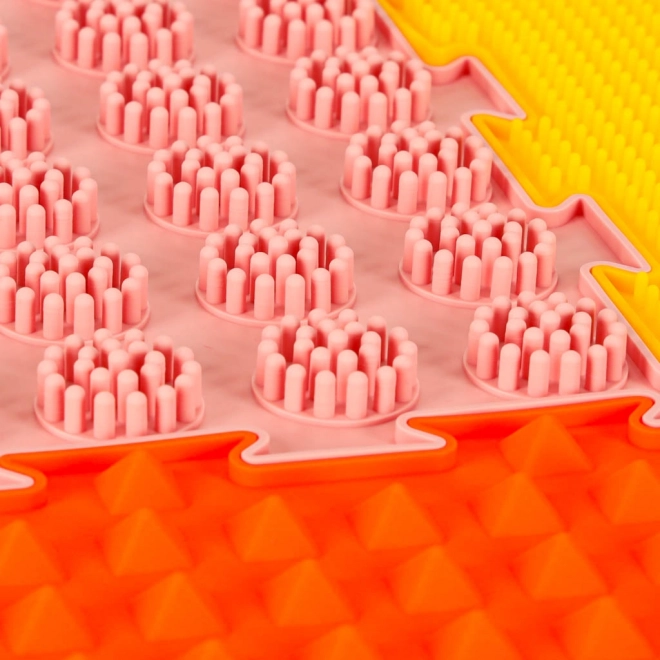 Tapis puzzle sensoriel orthopédique pour massage des pieds