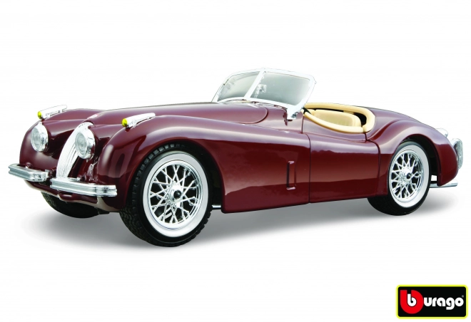 Bburago 1:24 Jaguar XK 120 Roadster (1951) Rouge