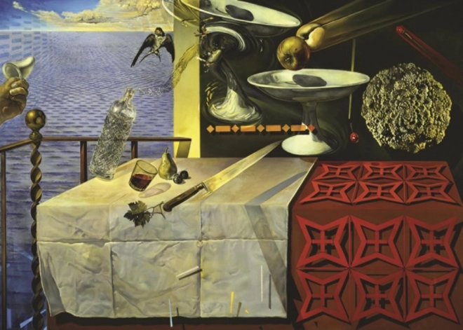 Puzzle 1000 pièces nature morte vivante