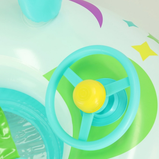 Bateau gonflable pour enfants avec volant et pare-soleil Bestway