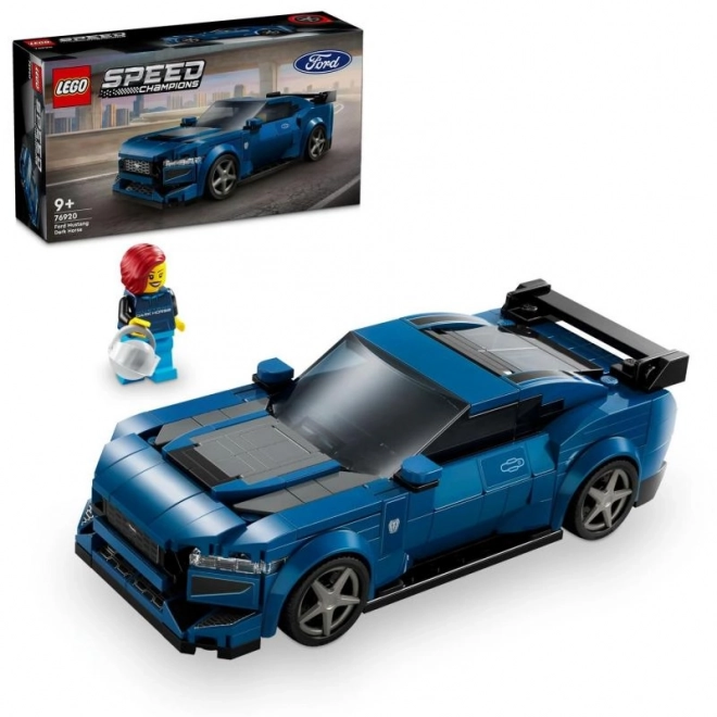 LEGO Speed Champions 76920 Voiture de Sport Ford Mustang Dark Horse