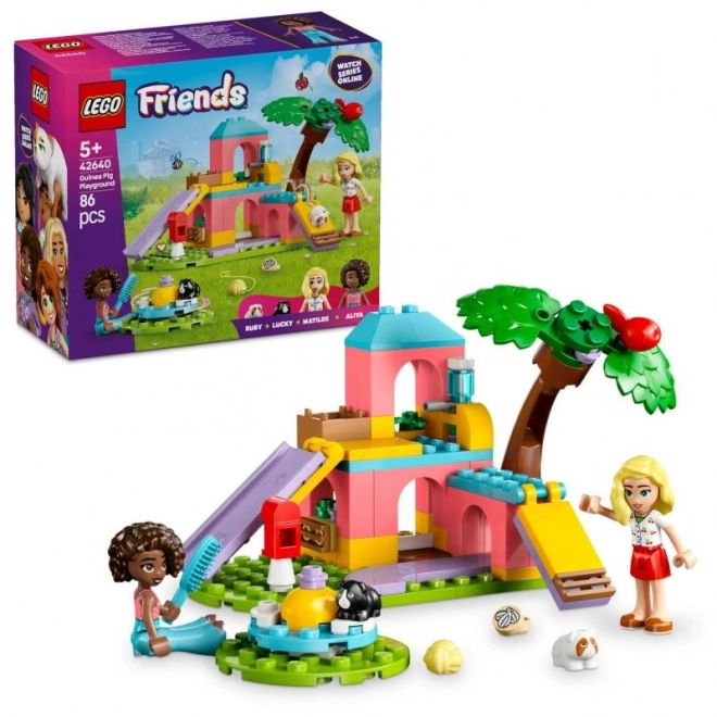 Lego Friends aire de jeu pour cochons d'Inde