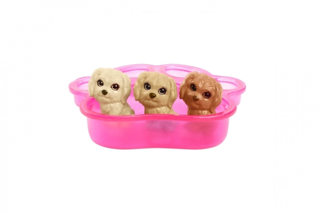 Mattel poupée Barbie et chiots nouveau-nés