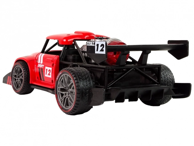 Voiture de sport télécommandée R/C 1:16 – rouge