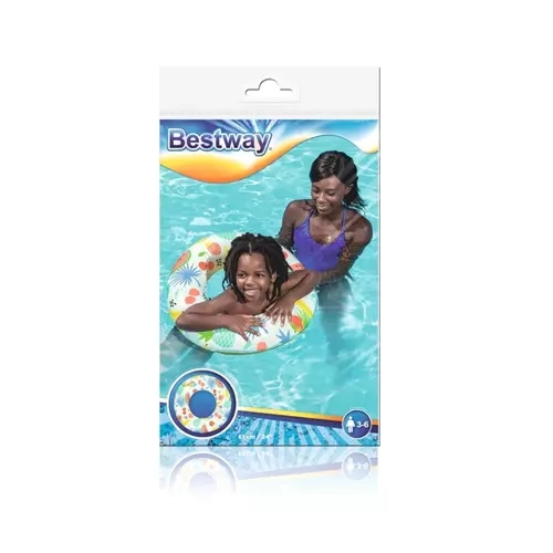 Bouée gonflable pour enfants Bestway avec motif tropical