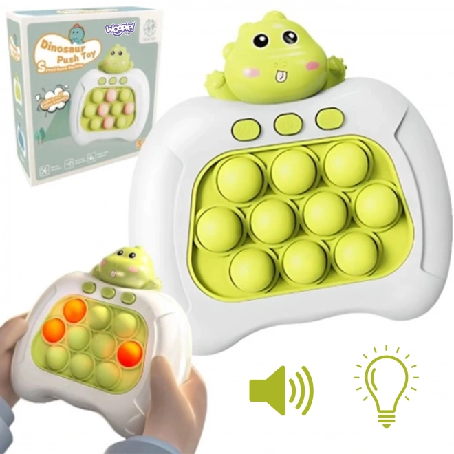 Jeu antistress Woopie POP IT Dinosaure vert
