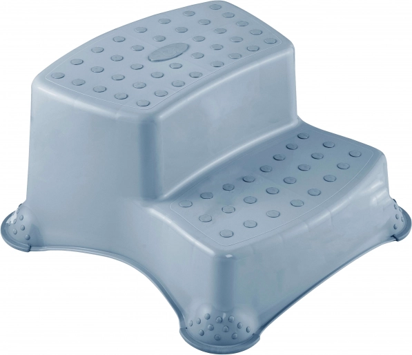 Marchepied double pour WC/lavabo « Pure », Bleu nordique