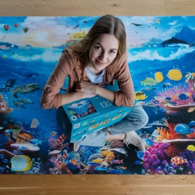 TREFL Puzzle UFT Plongée dans le paradis sous-marin 13500 pièces