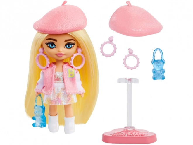 Barbie Extra Mini Minis casquette rose