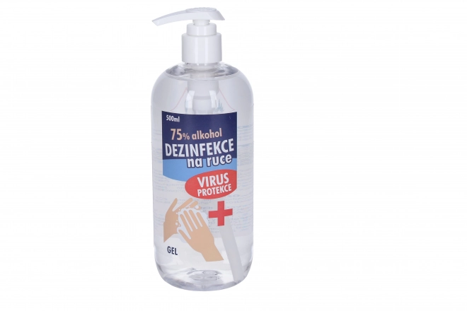 Gel désinfectant avec pompe 500 ml