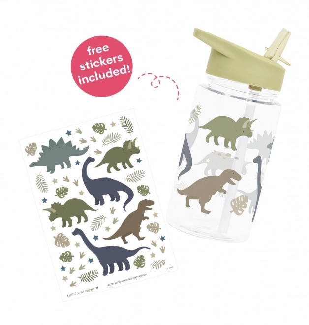 A Little Lovely Company Bouteille à boire – Dinosaure