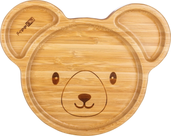 FreeON Assiette en bambou – Koala