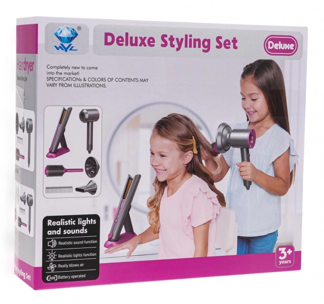 Ensemble pour petits coiffeurs + accessoires
