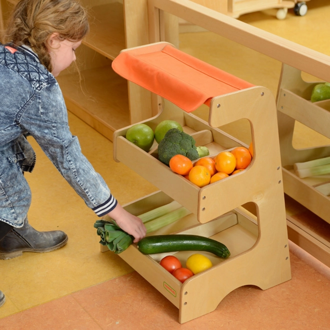 Structure à deux niveaux pour différents types de produits