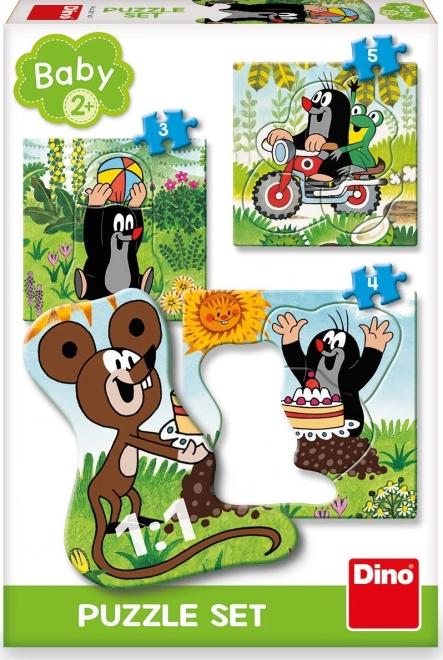 Krtek sur la prairie 3-5 puzzle bébé