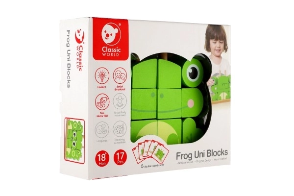 Puzzle en bois - Grenouille