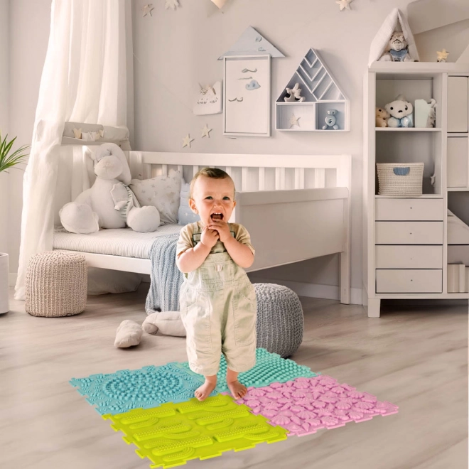 Puzzle sensoriel tapis en mousse Montessori pour massage des pieds