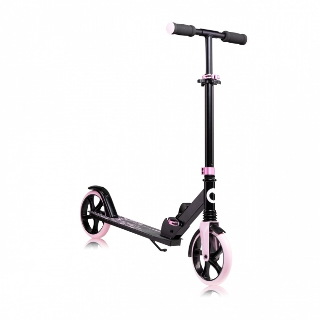 Trottinette pliable Lionelo Luca noire avec accents roses