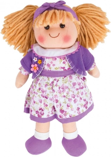 Poupée en tissu Laura 34 cm de Bigjigs Toys