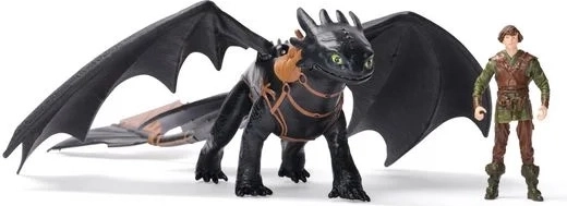 Comment dresser votre dragon : Figurines Krokmou et Harold