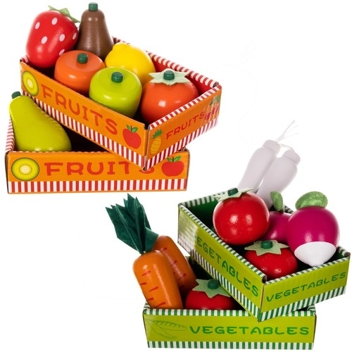 Stand en bois avec accessoires pour enfants
