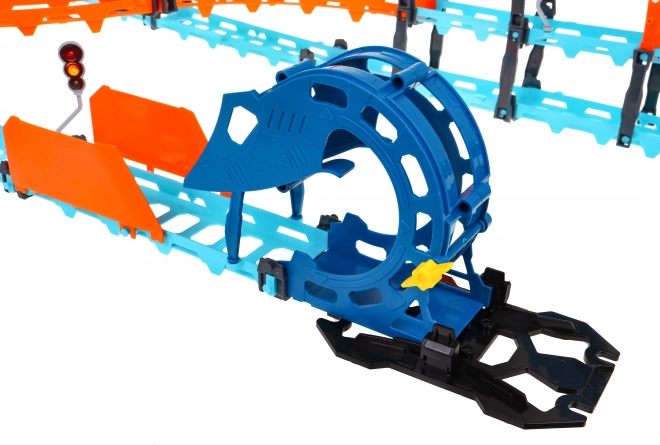 Piste dynamique avec boucles pour une conduite pleine d’action