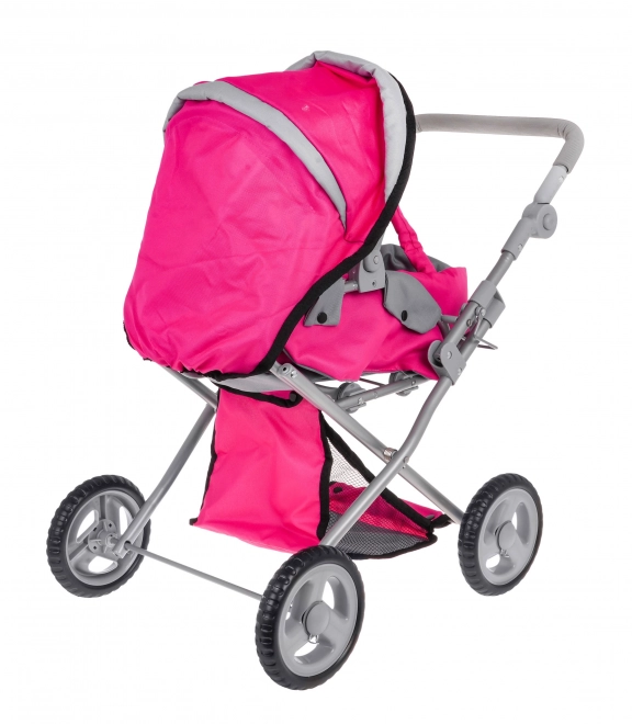 Poussette rose 2 en 1
