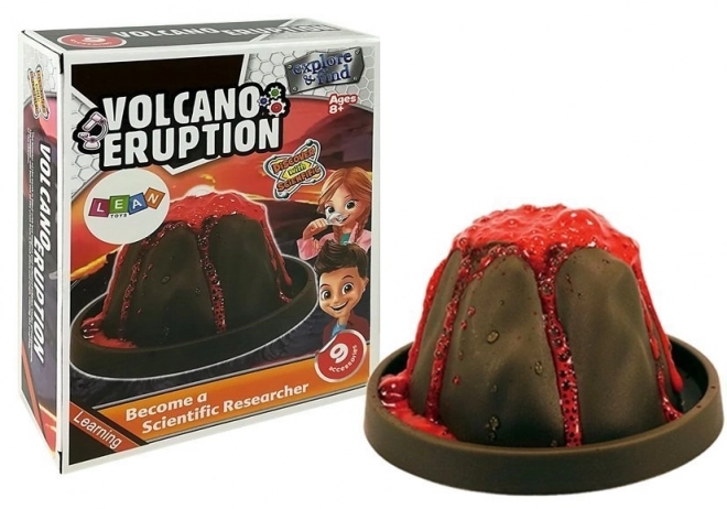 Ensemble créatif éducatif Éruption volcanique
