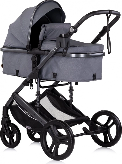 Poussette combinée Amore 2v1 Cloud Grey