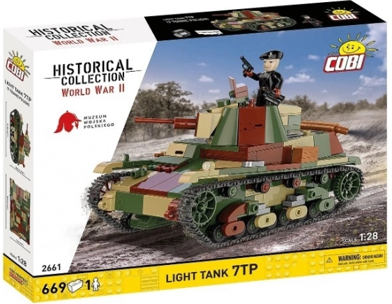 Kit de construction char léger 7TP – 669 pièces