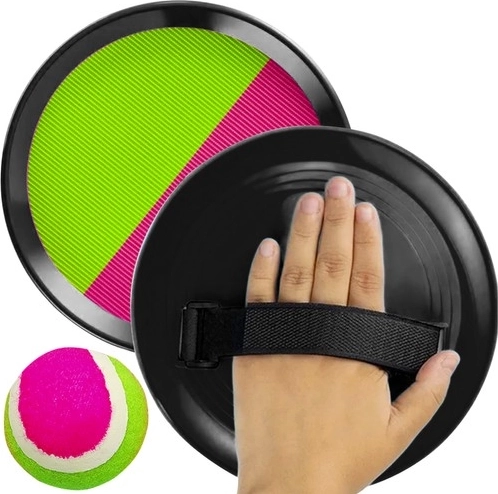 Jeu de lancer et d’attraper à scratch - raquettes et balle
