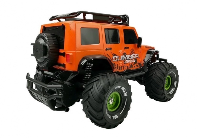 Jeep R/C téléguidé orange 2.4G